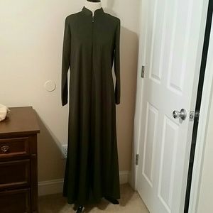 Dark green Abaya